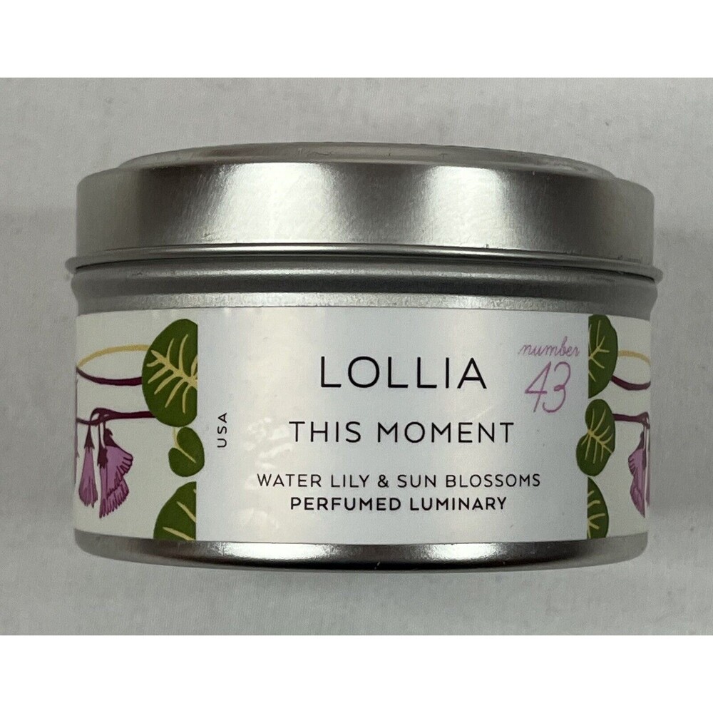 Lollia This Moment Candle Perfumed Luminary New Margot Elena 4 oz - SHIPS FAST